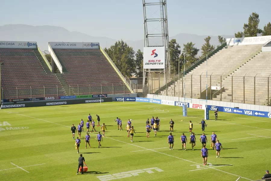 Los Pumas listos para enfrentar a Uruguay en el estadio Martearena