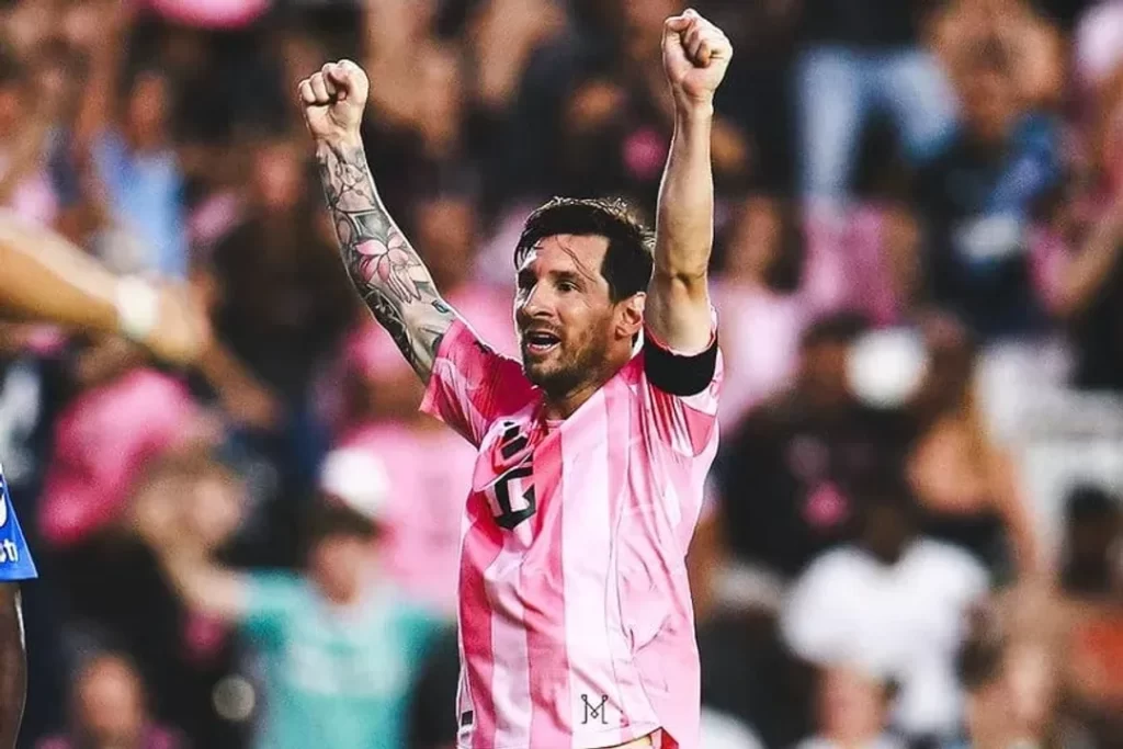 Inter Miami goleó a New York Red Bulls con una actuación estelar de Messi