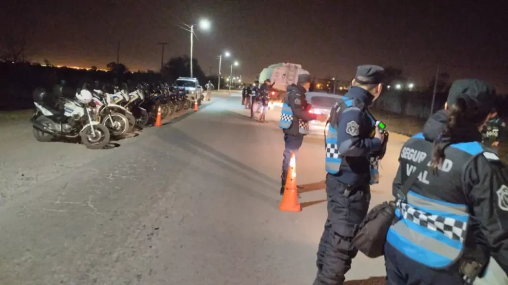 Seguridad Vial detectó más de mil infractores este fin de semana