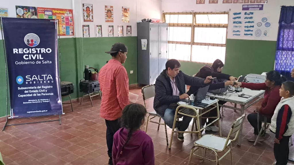 En Orán y Salta se llevarán adelante operativos del Registro Civil
