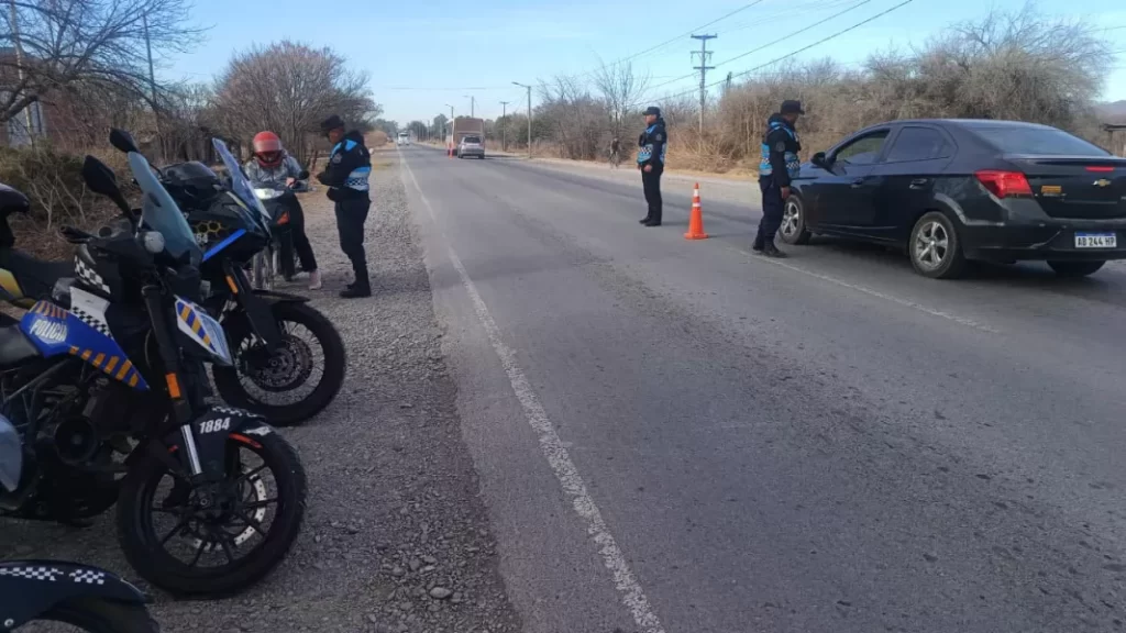 Detectaron y sancionaron a más de 900 infractores a las normativas viales