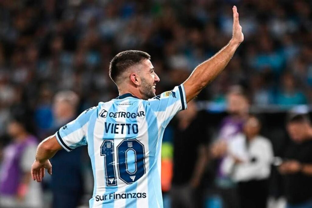 Vietto vuelve y Racing va con todo al clásico ante Boca