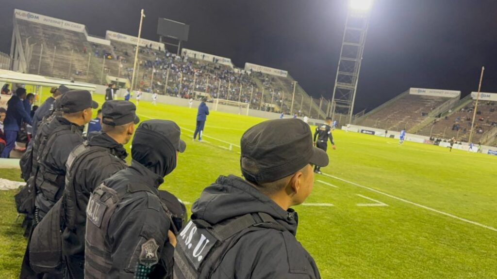 Cobertura de Seguridad por el partido entre Juventud Antoniana y Sarmiento La Banda