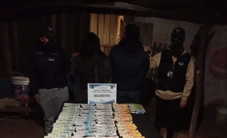 Se desbarató una boca de expendio de droga en General Ballivián