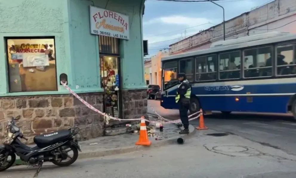 Violento robo en una florería del centro de Salta