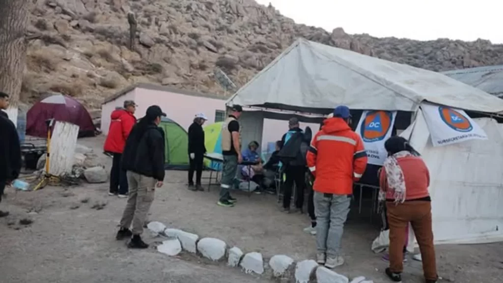 Defensa Civil coordina los nodos de asistencia a peregrinos por el Milagro 2025