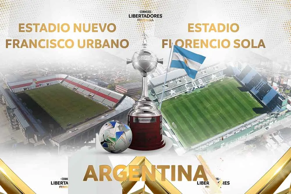 La Conmebol anunció a dos estadios del Gran Buenos Aires como sedes de la Copa Libertadores femenina
