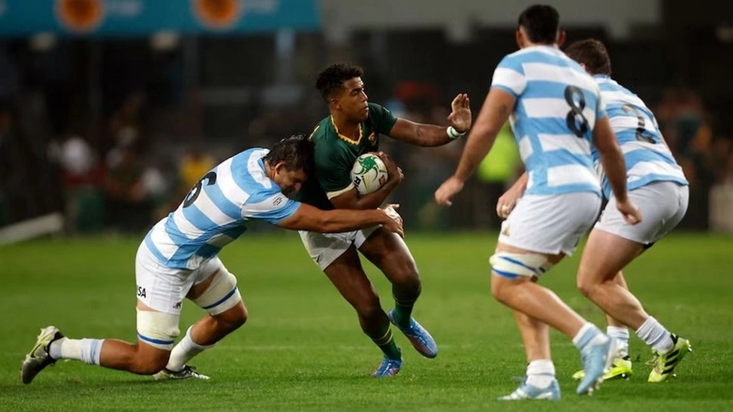Los Pumas cayeron 67-30 ante Sudáfrica en Durban