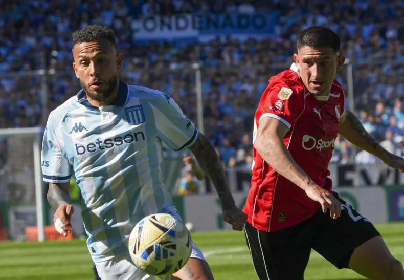 Independiente igualó ante Racing y sigue sin ganar en el Torneo Clausura