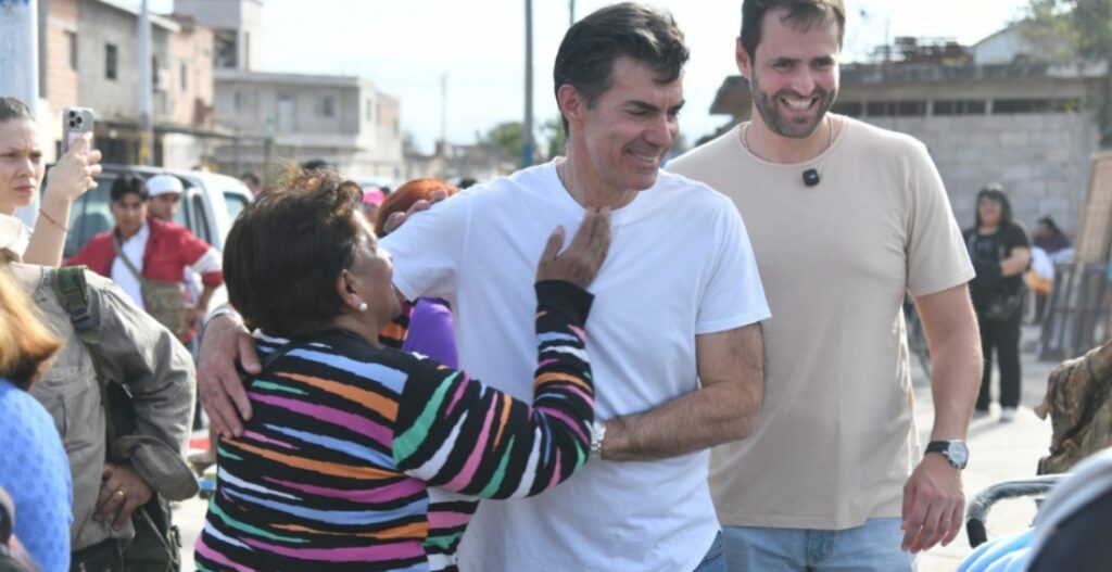 Urtubey y Estrada en el sudeste de la ciudad: “Hay que animarse a cambiar las cosas”