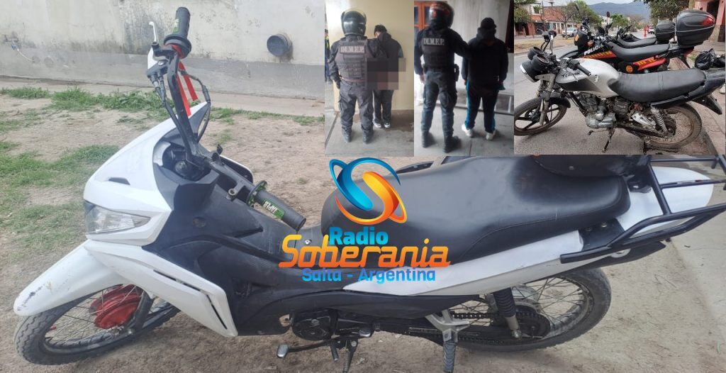 Continúan los operativos vehiculares: dos demorados y secuestro de motos