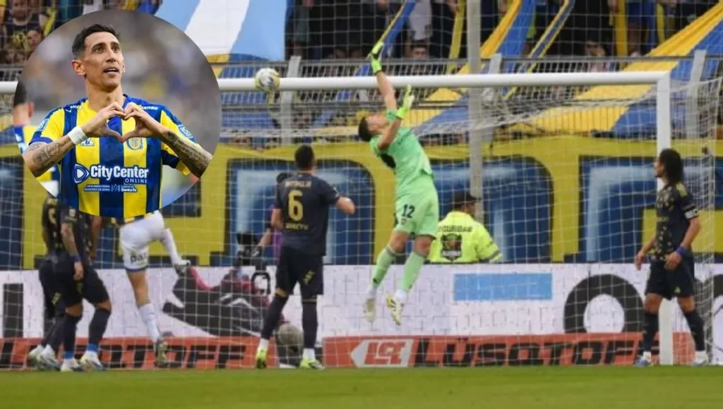 Con gol olímpico de Di María, Boca y Rosario Central igualaron por el Torneo Clausura 2025