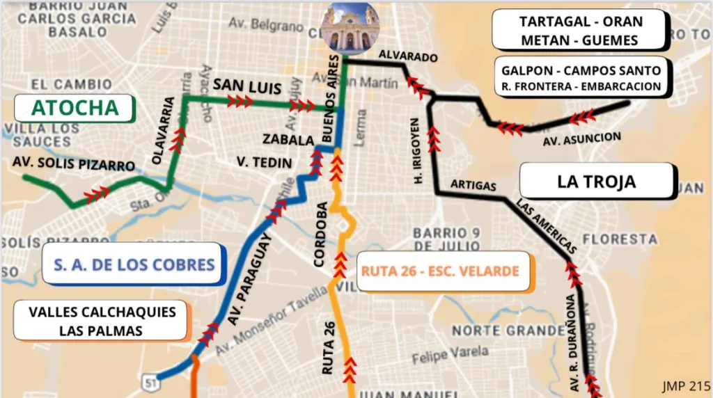 Milagro 2025: así será el diagrama especial por el ingreso de peregrinos a la ciudad