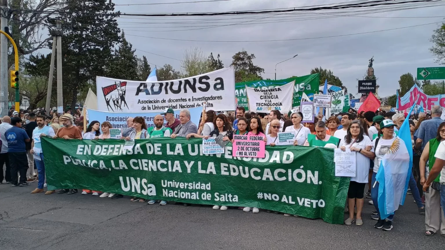 Mañana se realizará la Marcha Federal Universitaria contra el veto de Milei