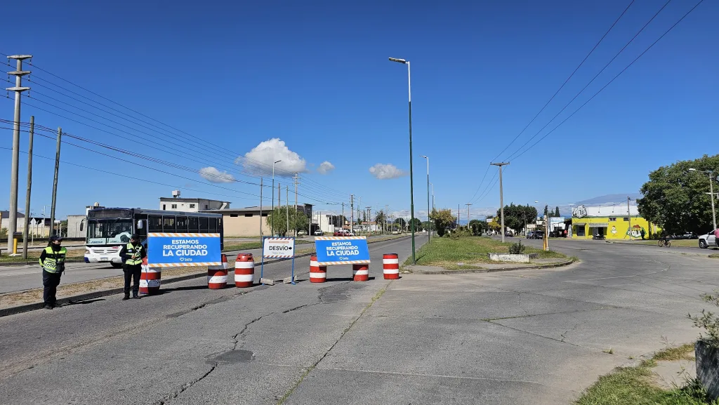 Así será el paso de las peregrinaciones por la obra del Plan Vial Zona Sur