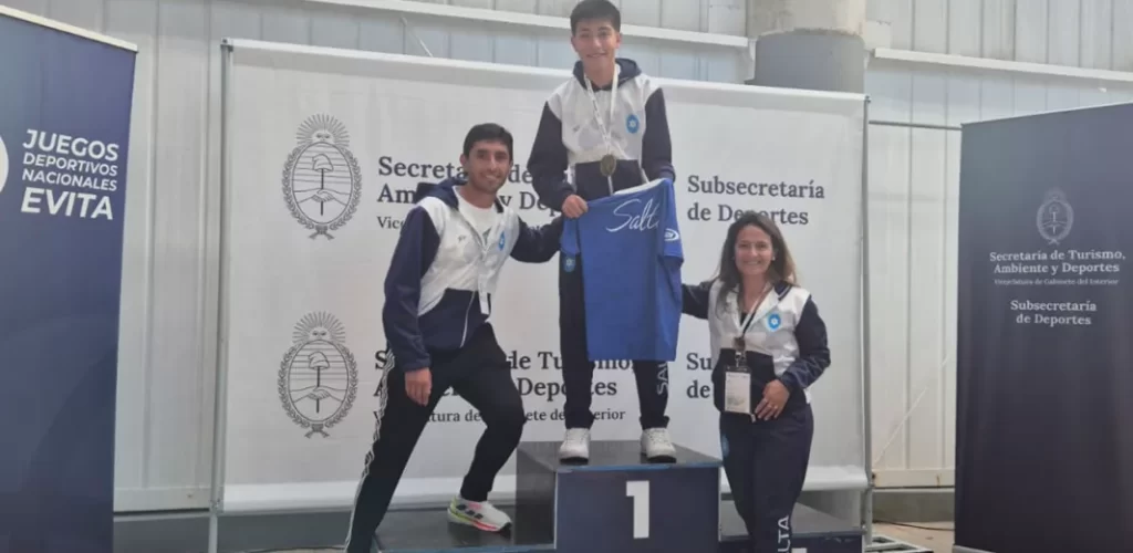 Primera Medalla de Oro para Salta en los Juegos Evita: Rodrigo Soria brilló en natación adaptada