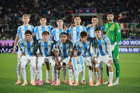 La probable alineación de Argentina Sub-20 contra Nigeria en el Mundial
