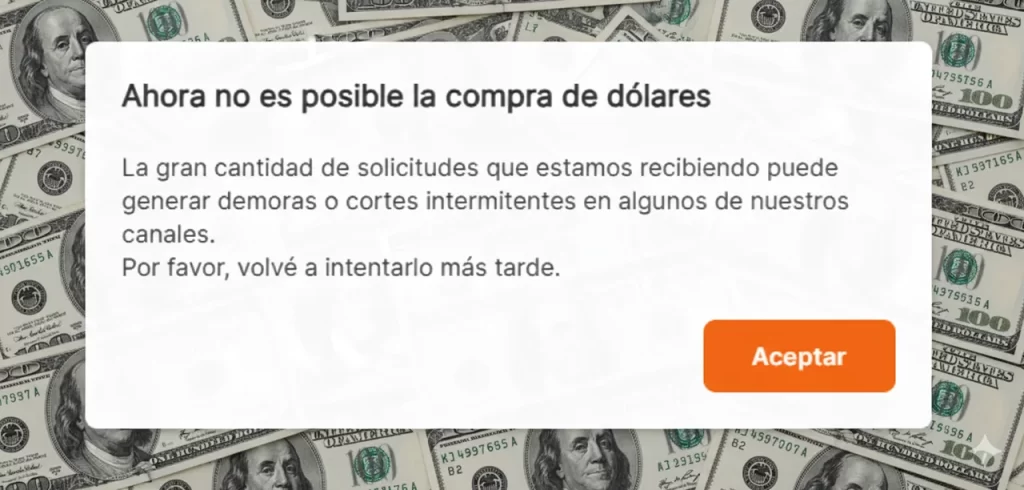 “SAQUEN LA GUITA”: pánico en las redes después de que Banco Galicia alertara por demoras en compra de dólares