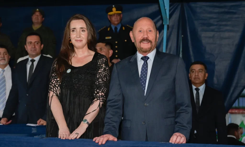 Victoria Villarruel celebró junto a Gildo Insfrán el Día del Héroe Formoseño