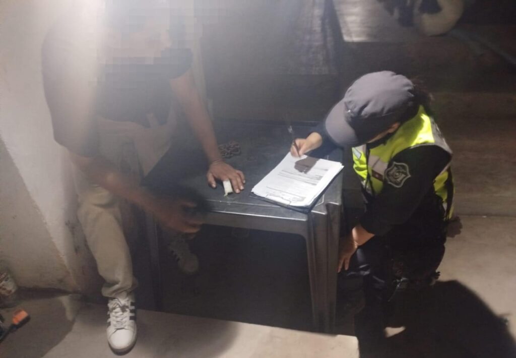 Clausuraron una fiesta clandestina en el departamento San Martín