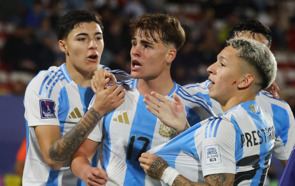 Argentina le ganó a Colombia y se clasificó a la final del Mundial Sub-20