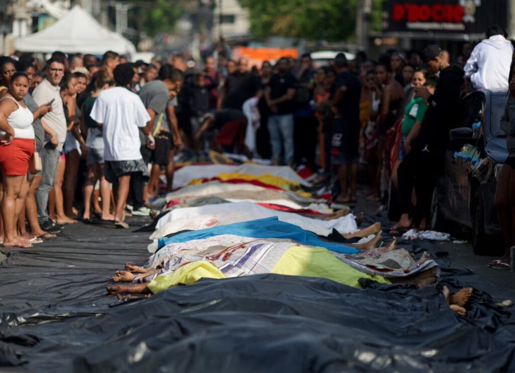 Masacre en Río de Janeiro: los muertos ya superan los 120