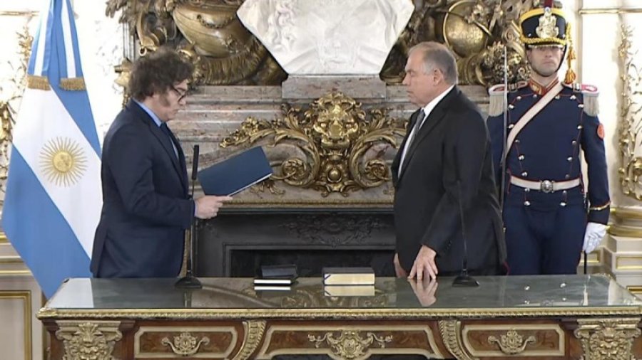 Quirno asumió como nuevo canciller y dijo que van a «seguir consolidando la relación con EE.UU.»