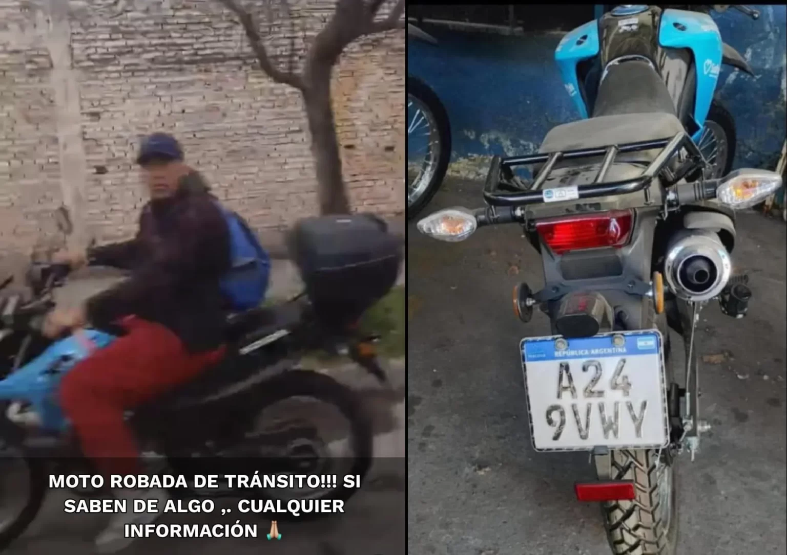 Golpearon a una inspectora de tránsito y huyeron con su moto