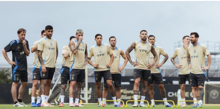 La Selección argentina se enfrenta con Venezuela en un amistoso en Miami
