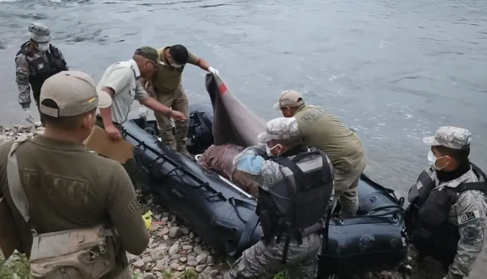 Encontraron el cuerpo de un bagayero argentino flotando en el río Bermejo
