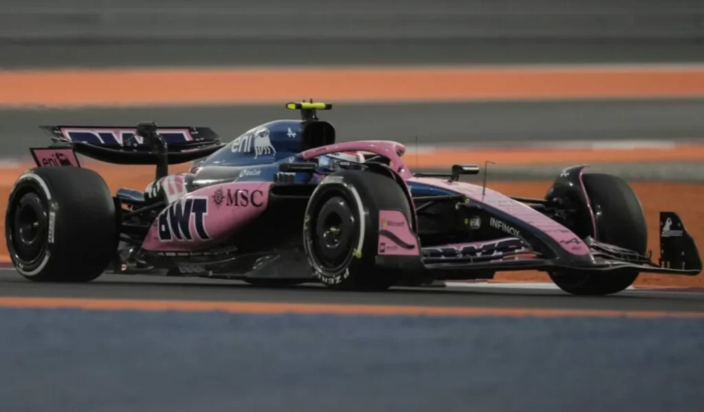Franco Colapinto finalizó último en la práctica libre del GP de Qatar