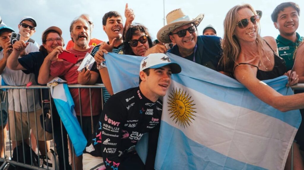 Colapinto en la Fórmula 1: los horarios del GP de Brasil