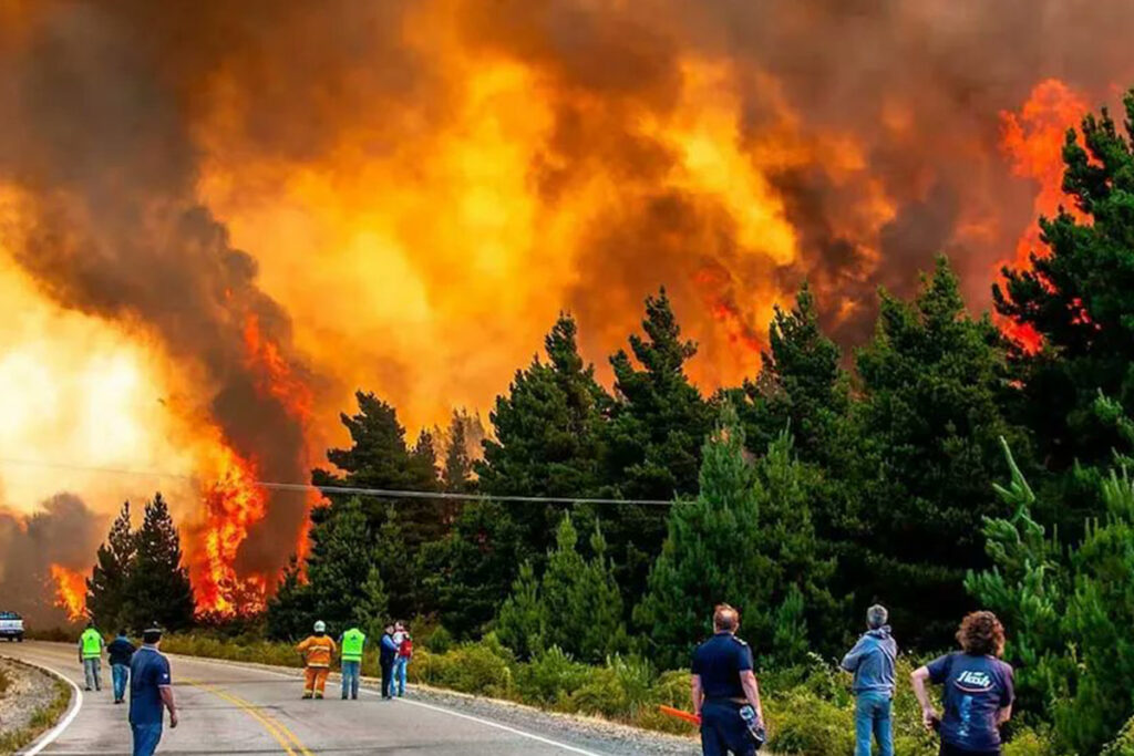 Incendio en Epuyén: el fuego habría iniciado por causas humanas