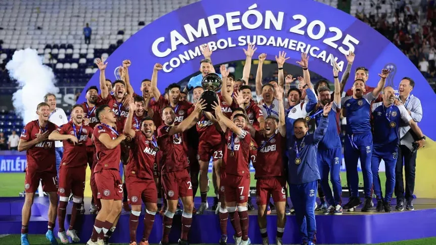 Lanús le ganó en penales a Atlético Mineiro y es campeón de la Copa Sudamericana