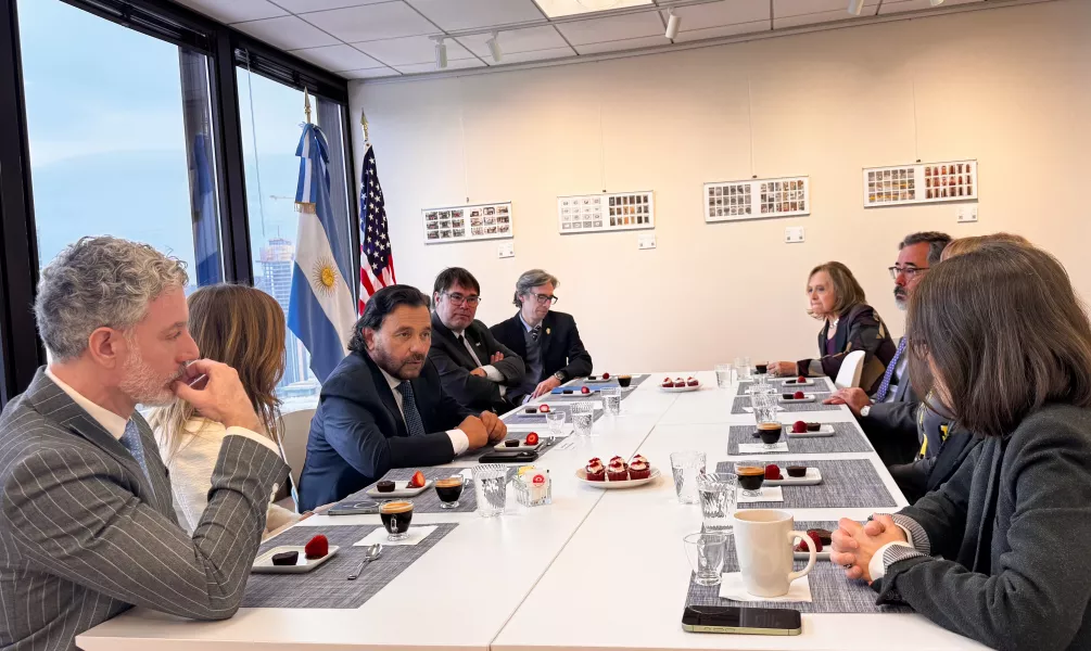 En Estados Unidos, el gobernador Sáenz presentó a Salta como destino estratégico de inversiones