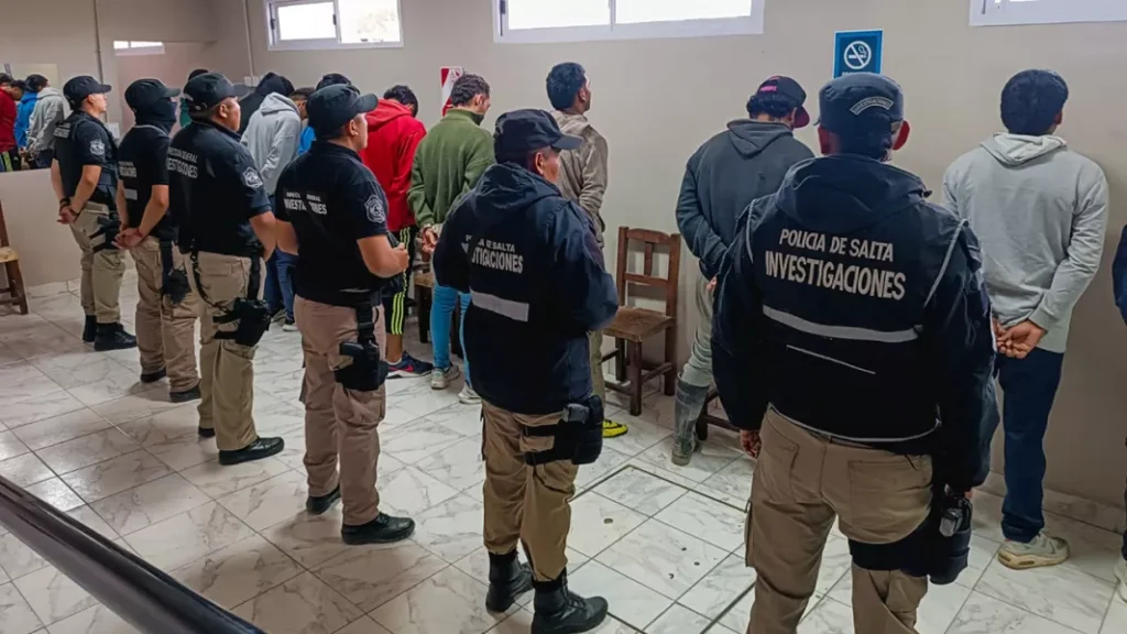 Doce detenidos y allanamientos por delitos rurales en Rosario de Lerma