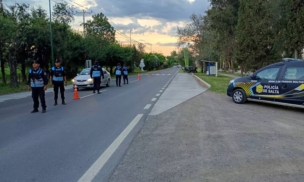 Más de 1200 infractores a las normativas viales detectados en controles vehiculares