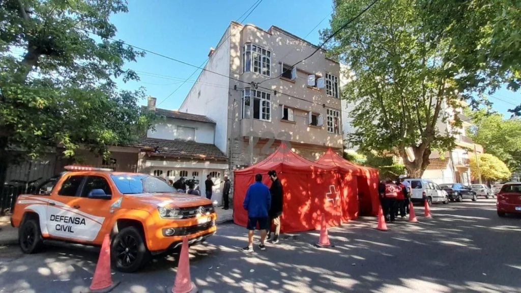 Incendio fatal en un geriátrico de Mar del Plata: cuatro muertos y varios heridos