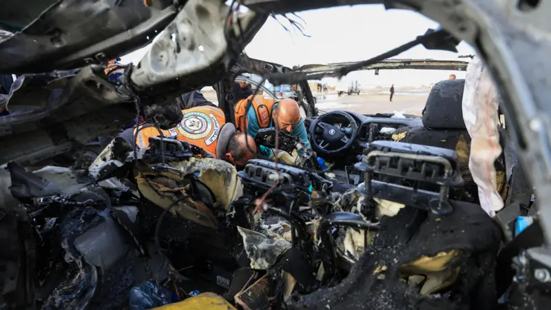 Ejército israelí ataca a supuesto alto mando de Hamas en ciudad de Gaza