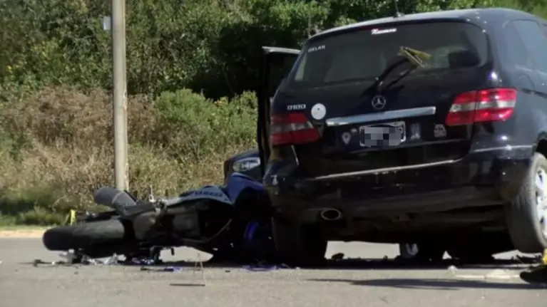 Punta del Este: muere motociclista al chocar con un vehículo manejado por una argentina