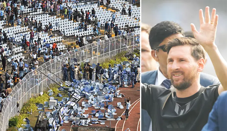 Detuvieron al organizador de la visita de Messi a India