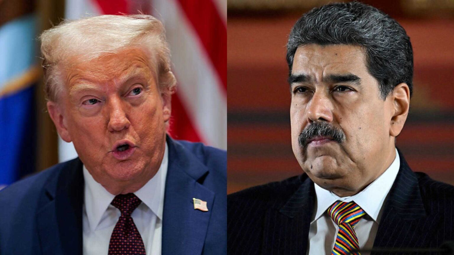 Trump afirmó que no descarta entrar en guerra con Venezuela
