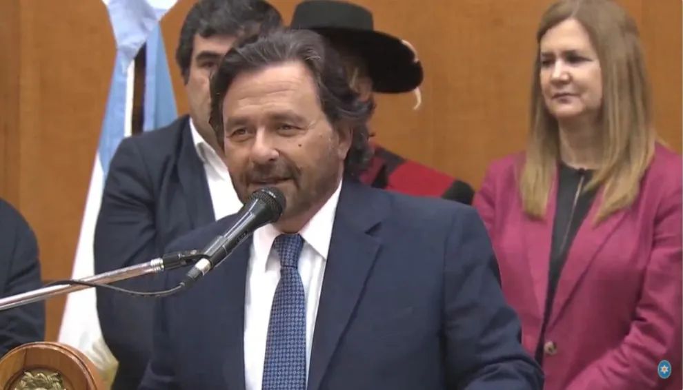 El mensaje de Año Nuevo de Sáenz: gestión, diálogo y mirada federal