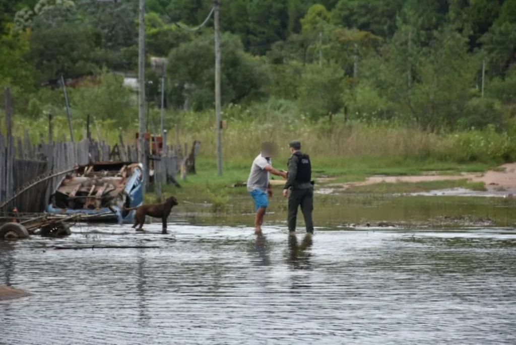 Inundaciones en Corrientes: más de 400 evacuados
