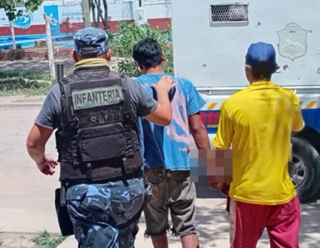 Demoraron a dos hombres por robo en una vivienda de Joaquín V. González
