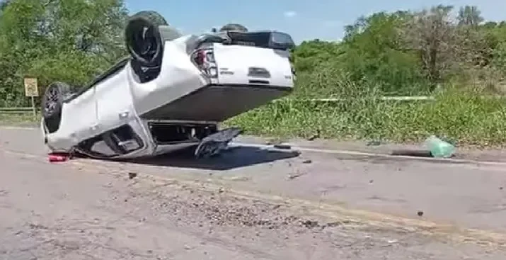 Un hombre perdio la vida tras un violento choque en la ruta 34