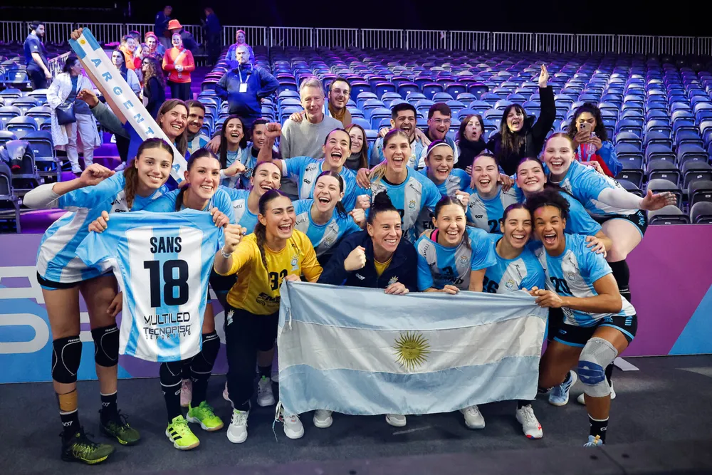Histórico: Argentina derrotó a Egipto por 27-14 en el Mundial de handball femenino y pasó la primera ronda