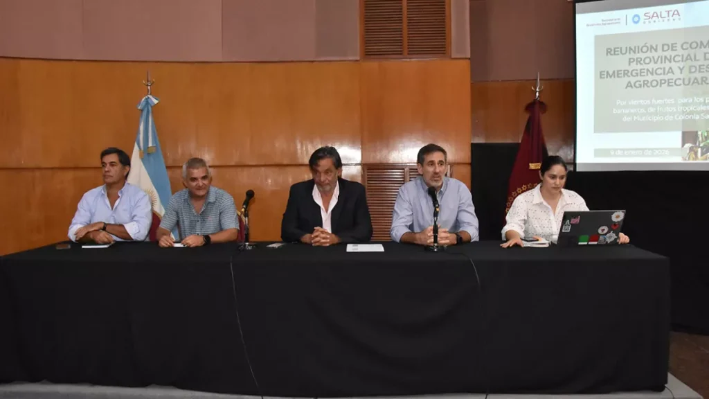 Salta declarará la Emergencia Agropecuaria para Colonia Santa Rosa