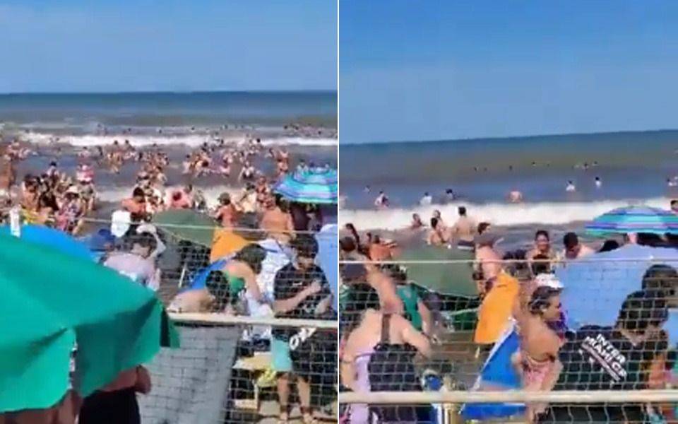 Tragedia en la Costa Atlántica: un muerto y decenas de heridos por el impacto de un meteotsunami