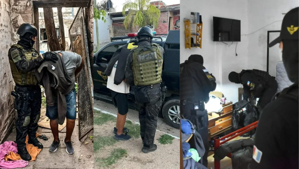 Cinco miembros de una familia narcocriminal fueron detenidos en Córdoba